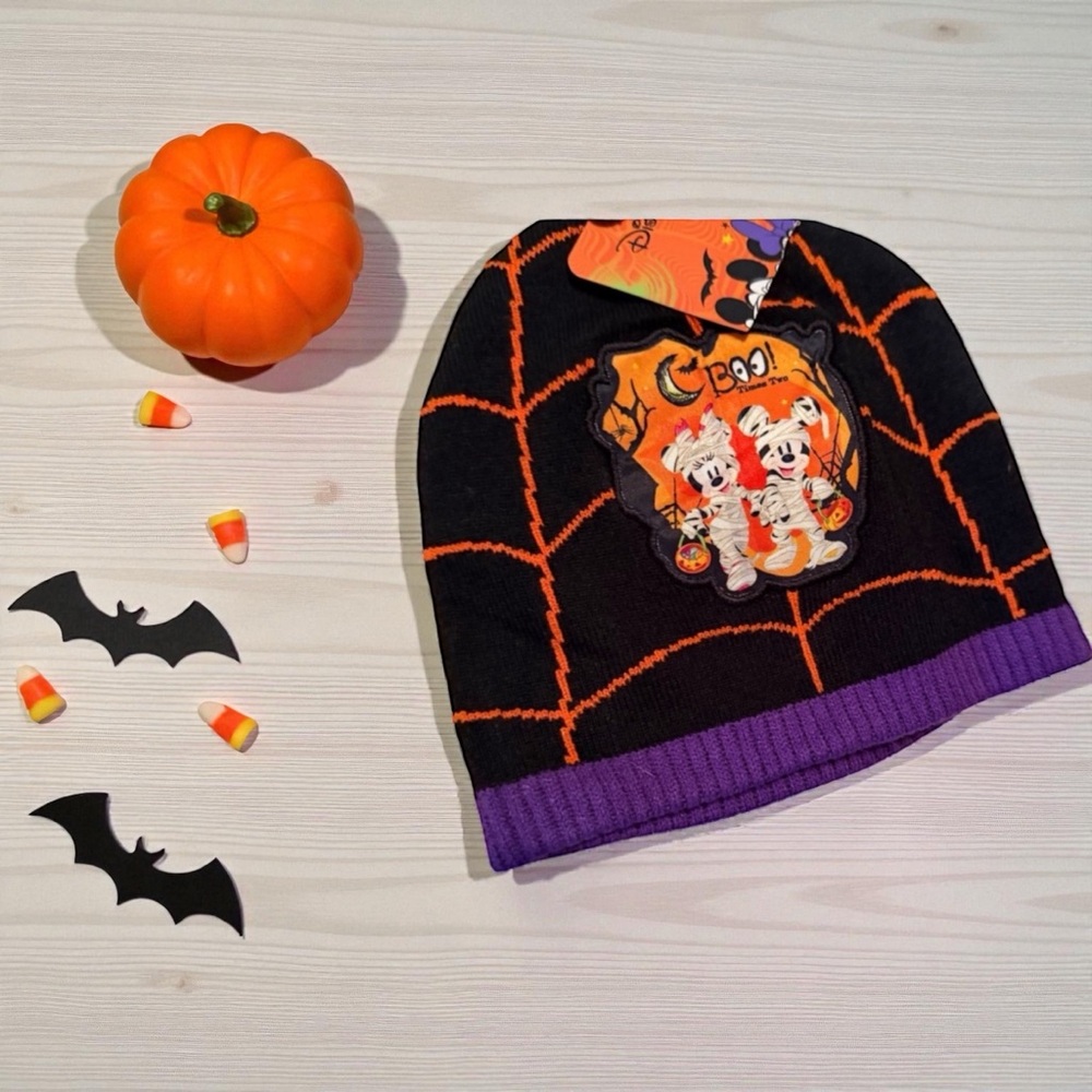 NEW•Disney• Halloween Mickey & Minnie Mouse Kid’s Hat